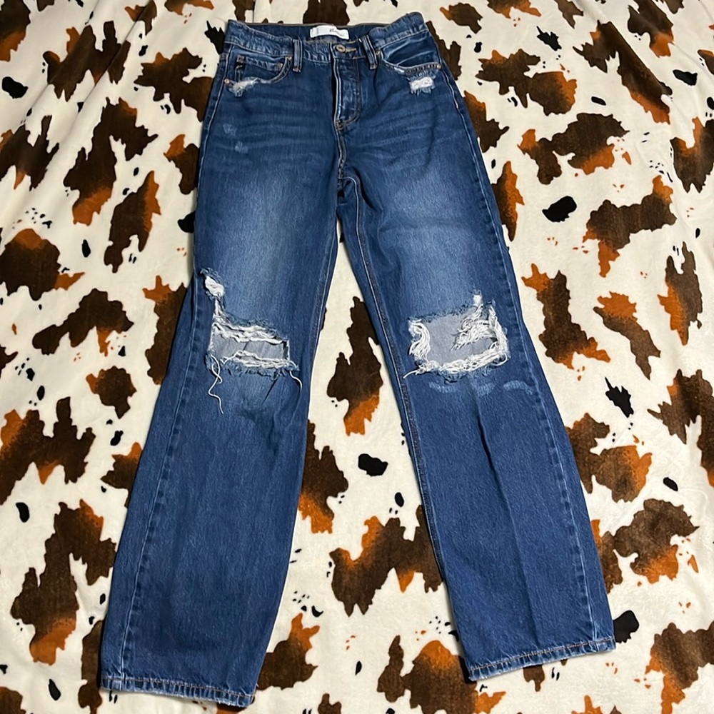 Kancan Wide Leg Jeans